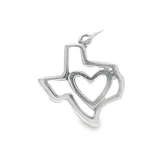 D485 Texas Heart Pendant