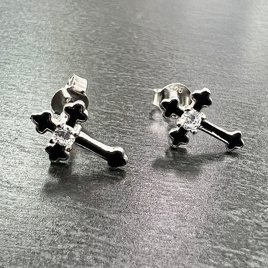 A746 cross post earring