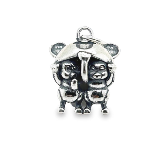 D464 Mouse Hat Pendant