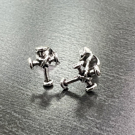 A748 Cross Post Earring