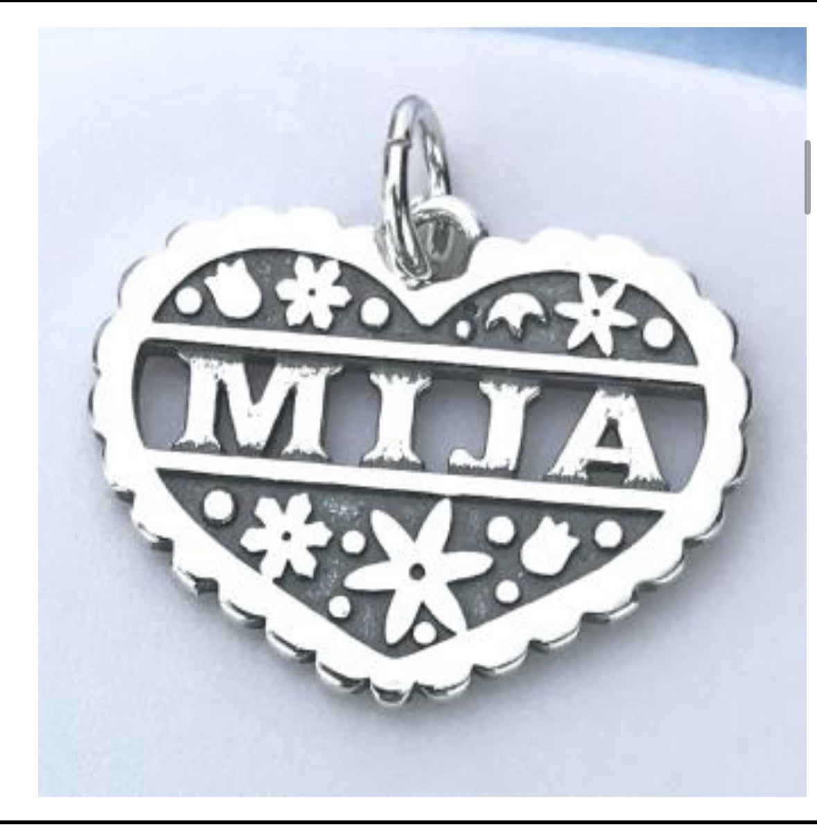 D1705 Mija Heart Pendant