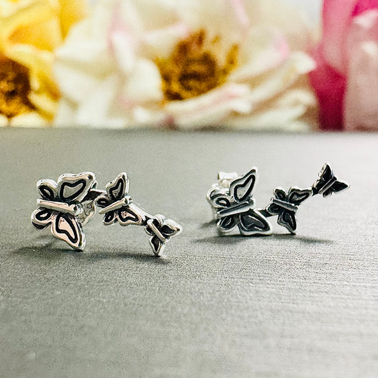 A859 Butterfly Earrings