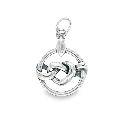 D456 Heart Knot Pendant