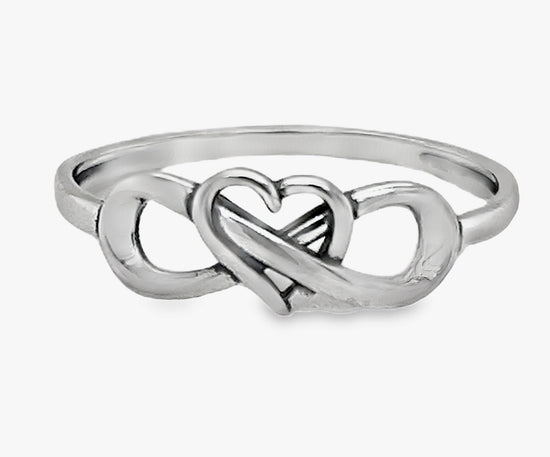 R560 Infinity Heart Ring