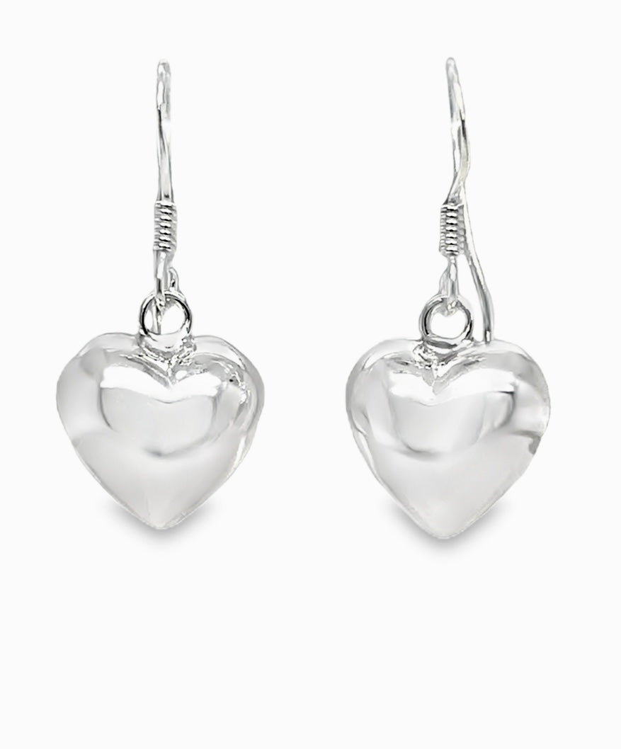 P148 Heart Hook Earrings