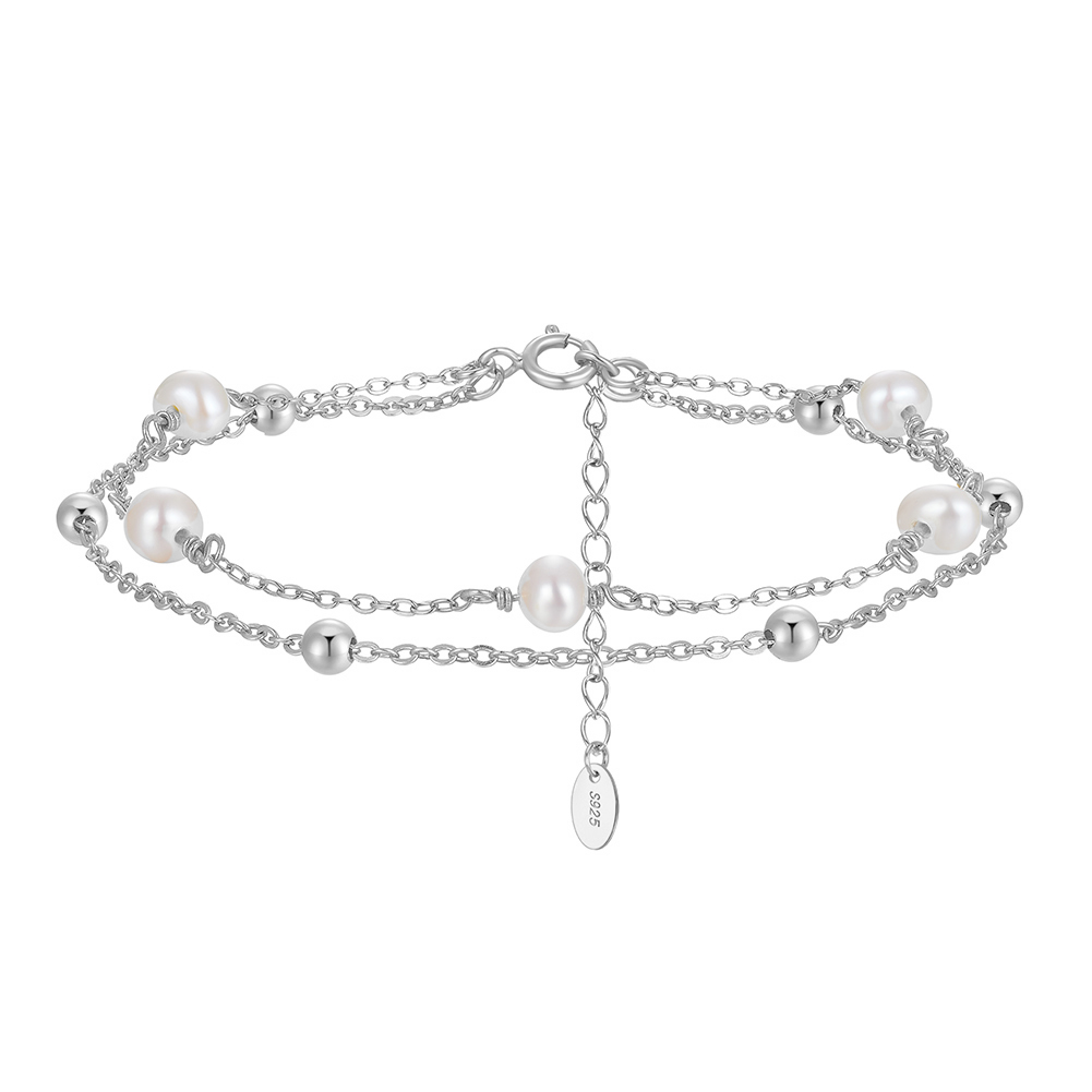 M530 Double layer Freshwater Pearl Bracelet