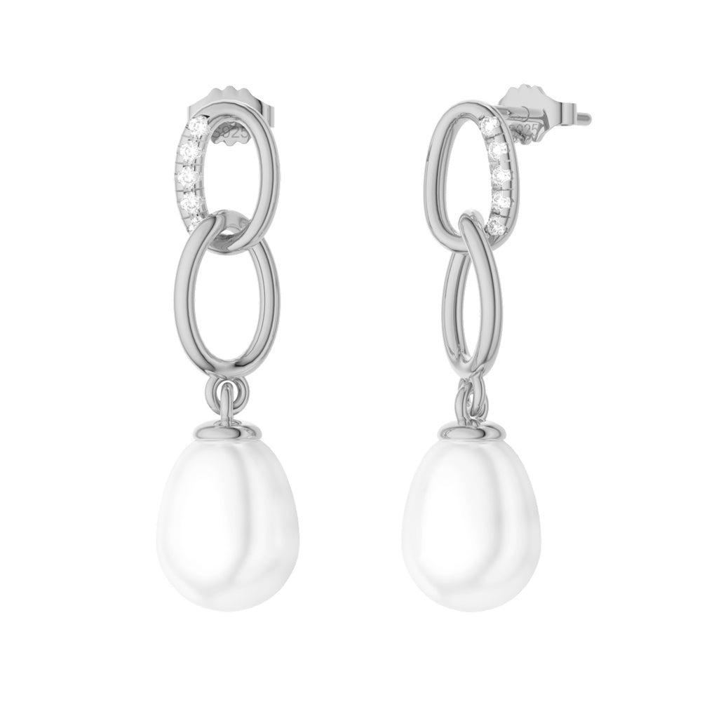 P565 Freshwater Pearl Earrings