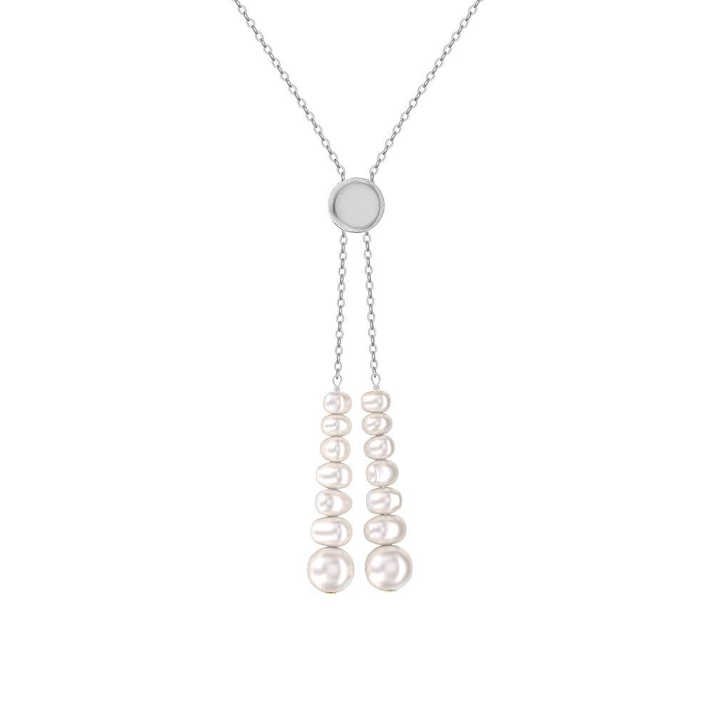 CA544 Freshwater Pearl Adjustable Necklace