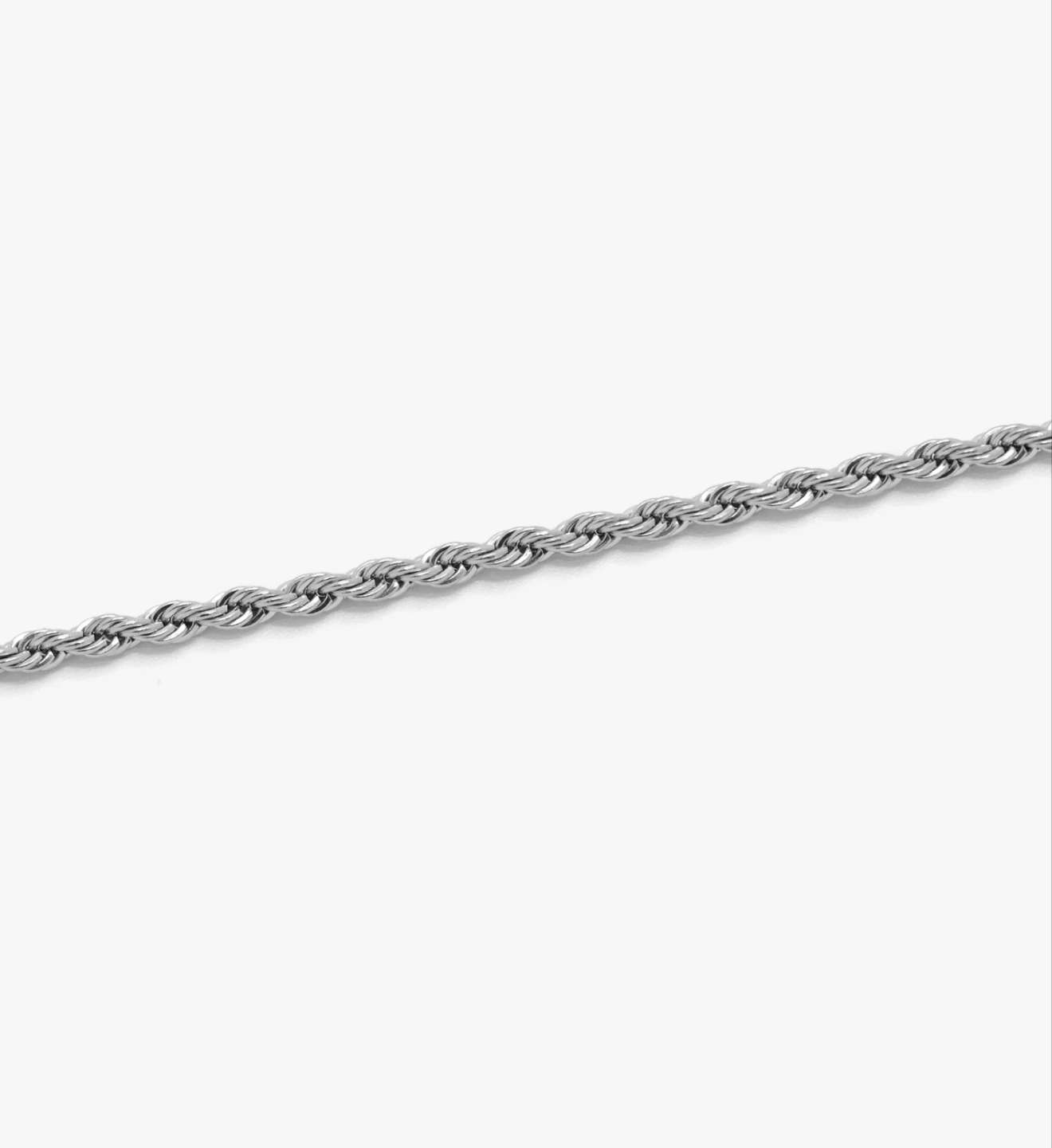 CA525 1.7mm Adjustable Rope Chain 22in