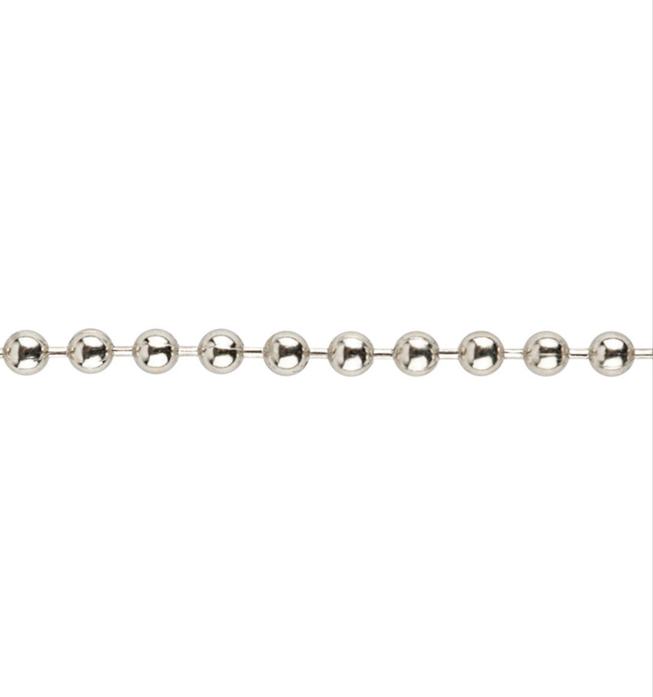 CA511 1.2mm Adjustable Bead Chain 22in