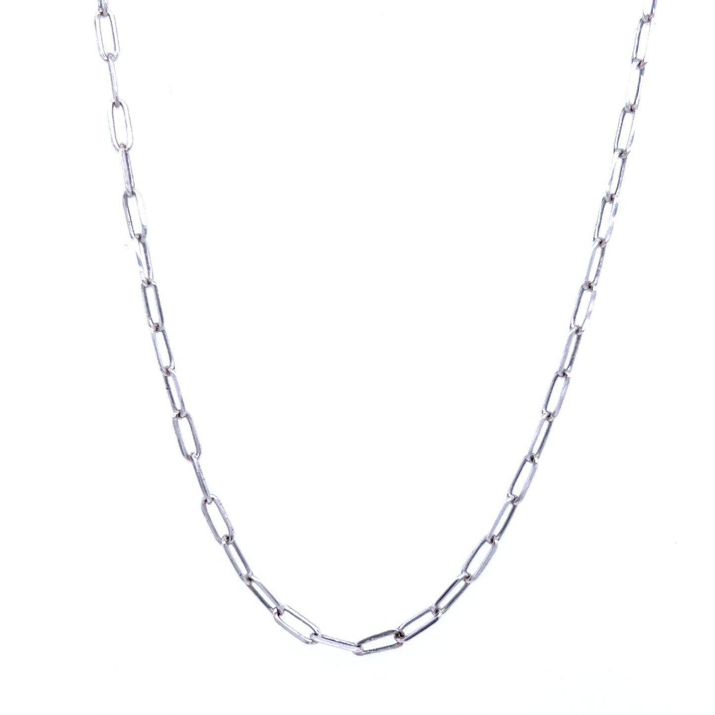 Paperclip necklace 4.5mm