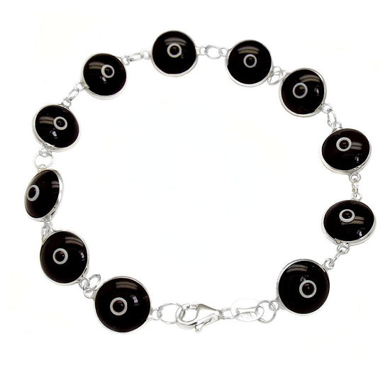 M321 Pulsera Ojos Negros