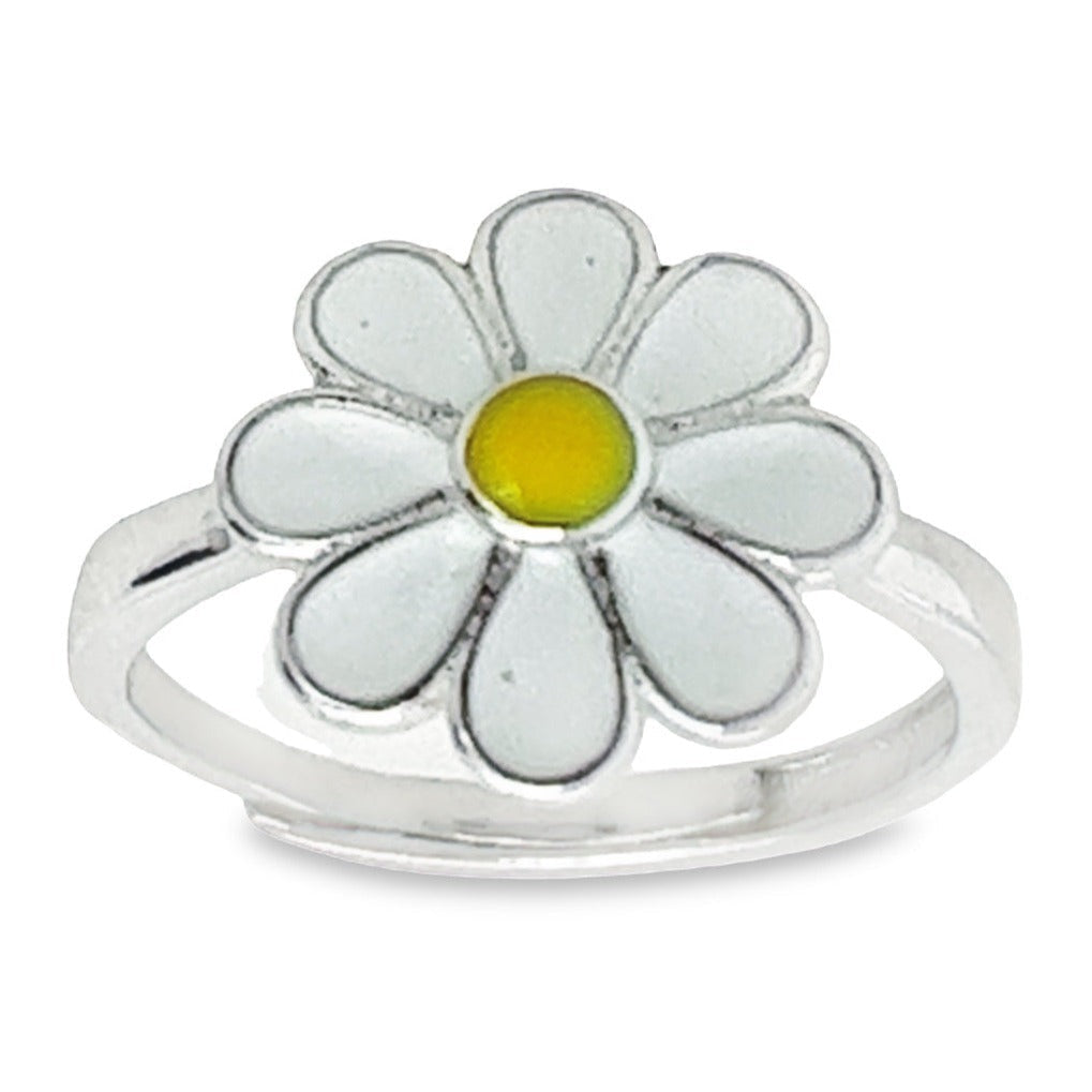 Anillo de margarita ajustable