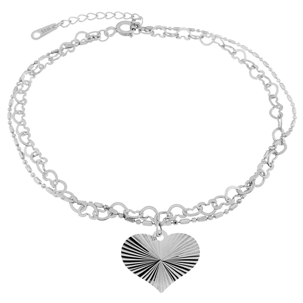 Pulseras de corazones M328