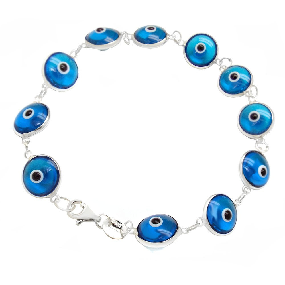 M326 Pulsera ojos azules