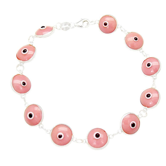 M324 Pink eyes bracelet