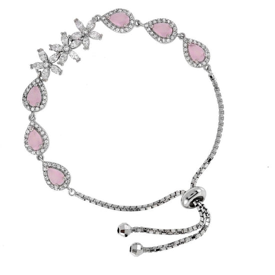 M340 Pink stone Bracelet