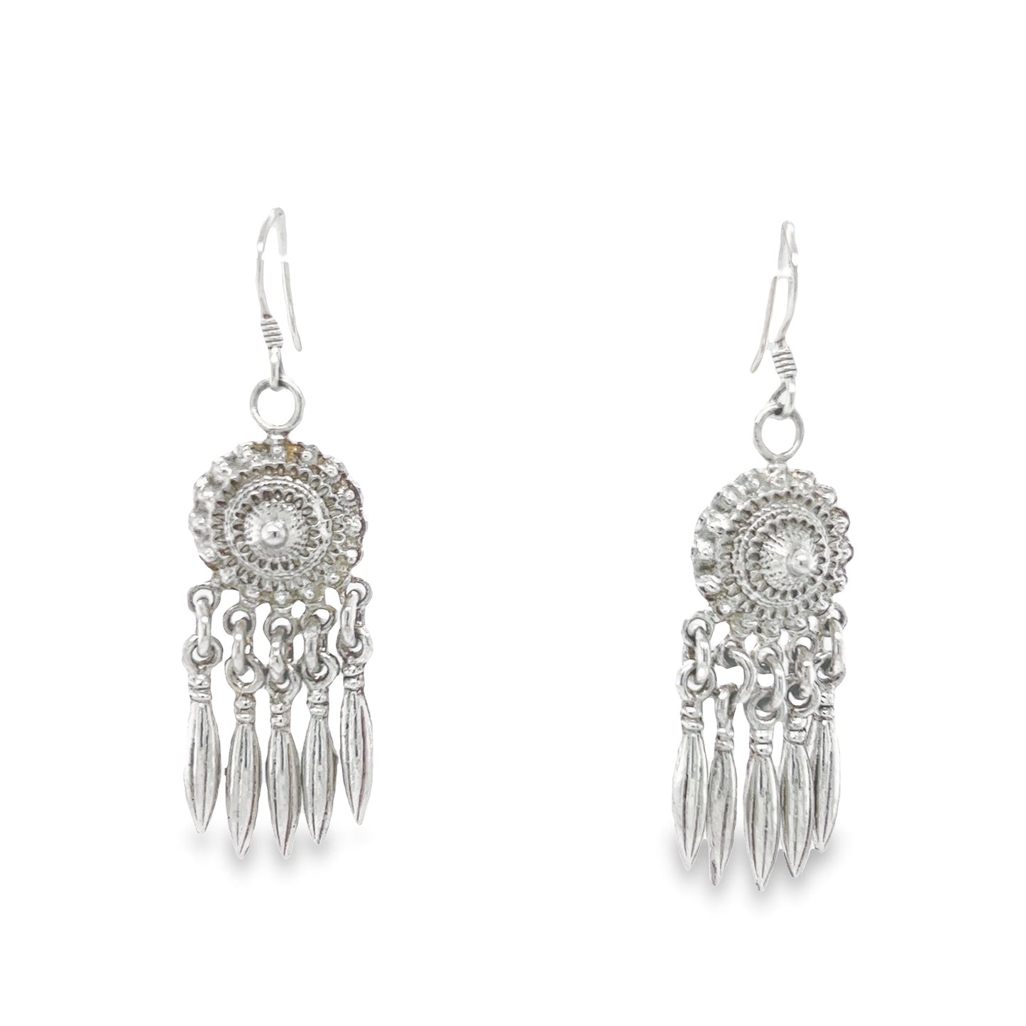 P14 Circle Chandelier Earrings