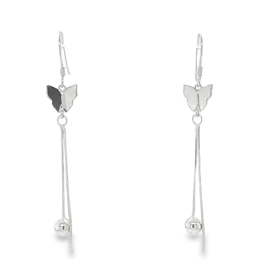 P466 Butterfly Earring