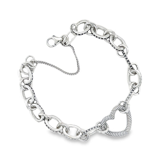 Pulsera M156 Corazón 21cm