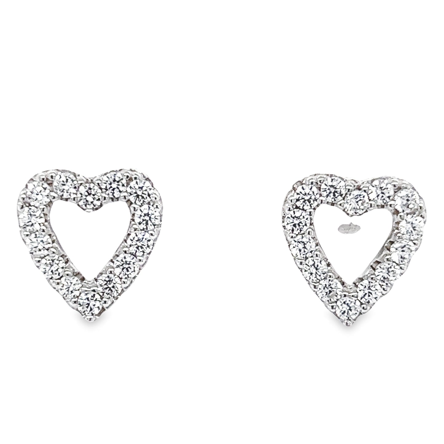 Pendientes con forma de corazón A782 CZ