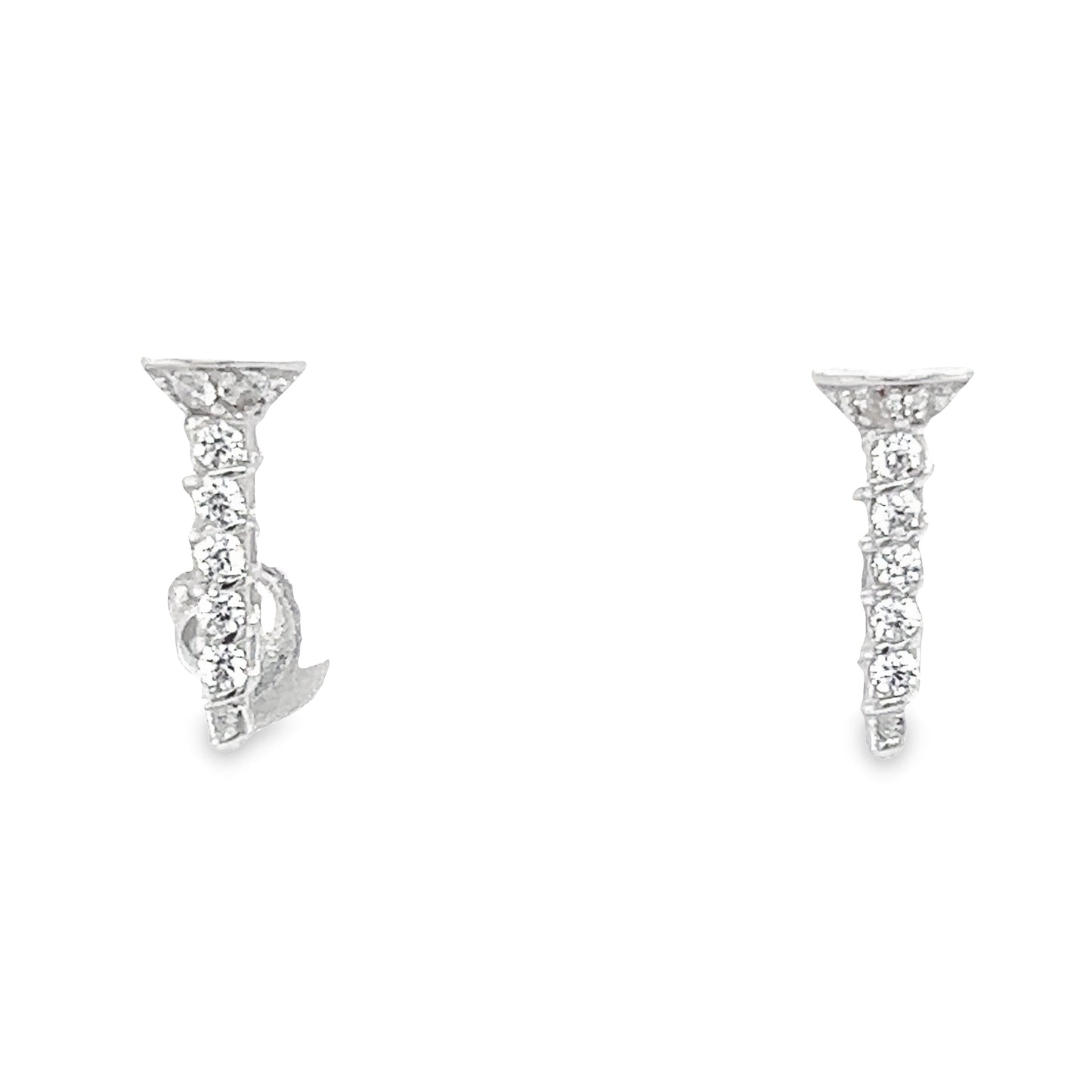 A785 Screw Nail Post Earrings