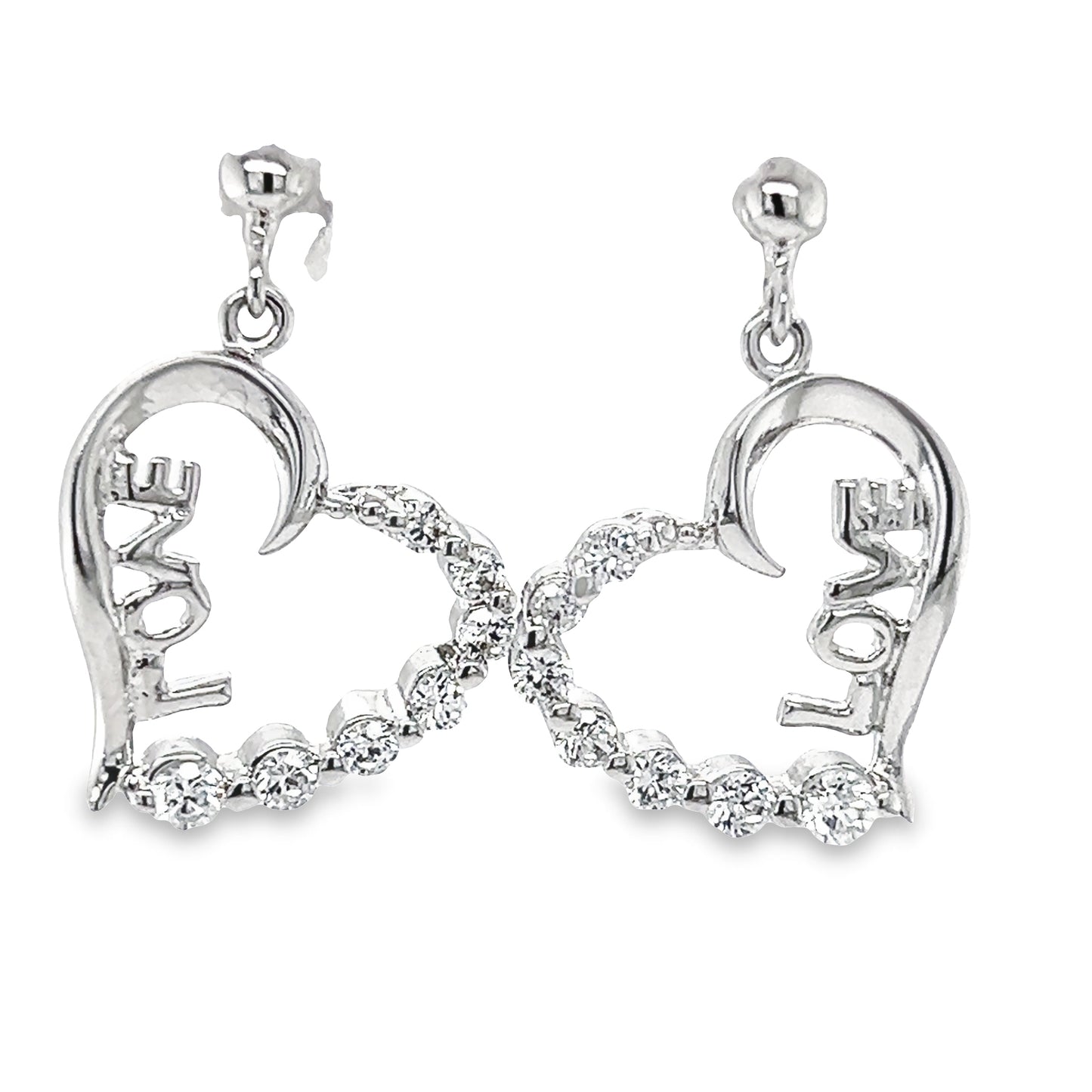 P503 Pendientes Corazón Amor