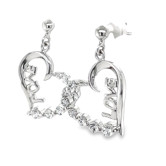 P503 Pendientes Corazón Amor