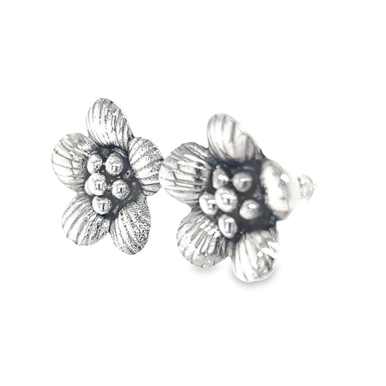 A795 Flower Post Earrings