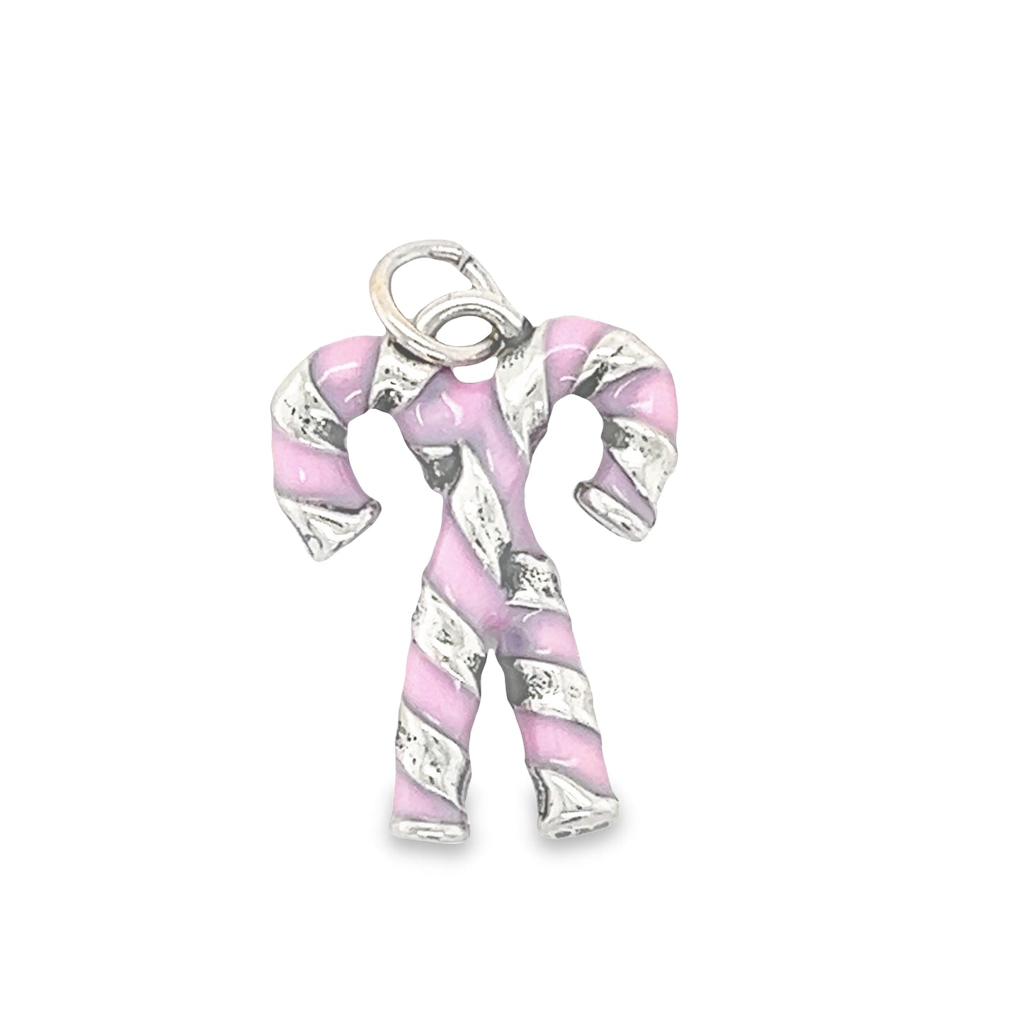 D1334 Violet Candy Cane Pendant