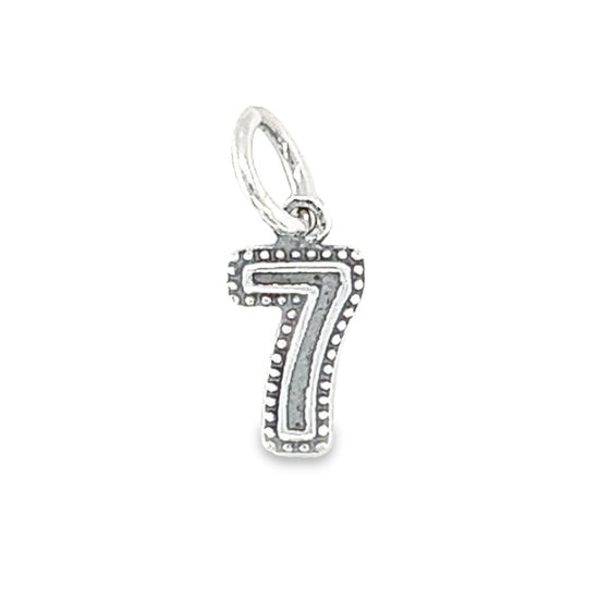 D734 Number 7 Pendant