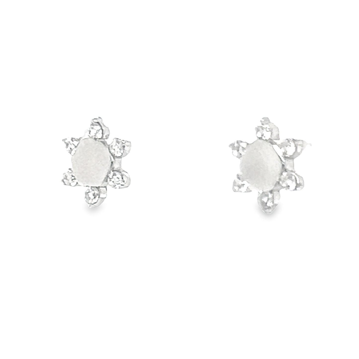 A314 Flower Post Earrings