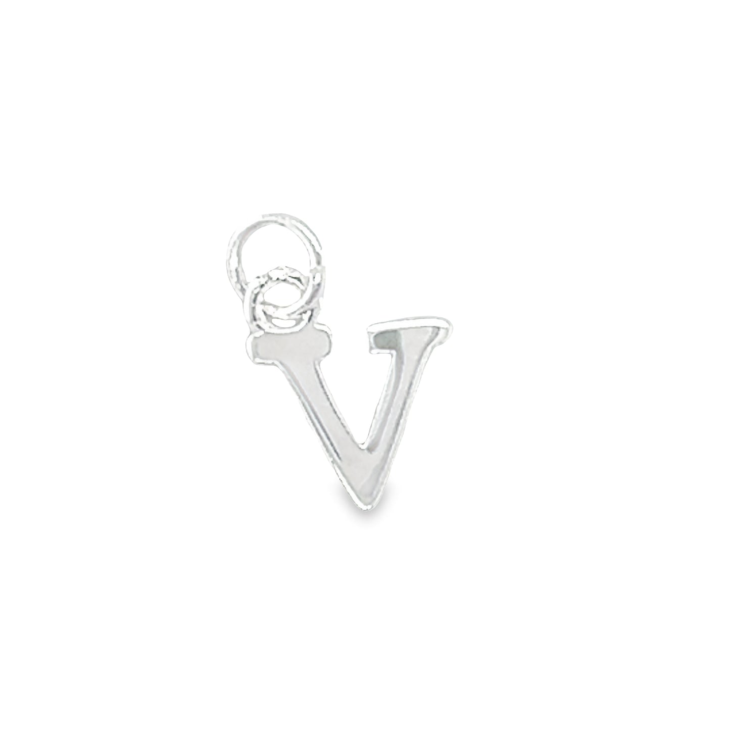 D833 Letter V Pendant