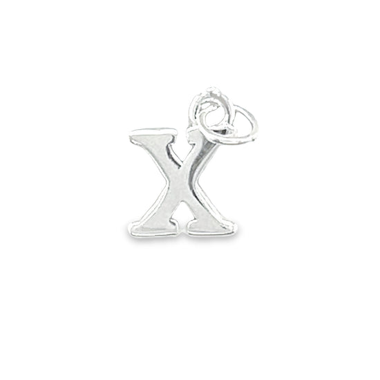 D831 Letter X  Pendant