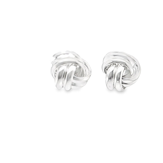 A818 Knot Post Earrings