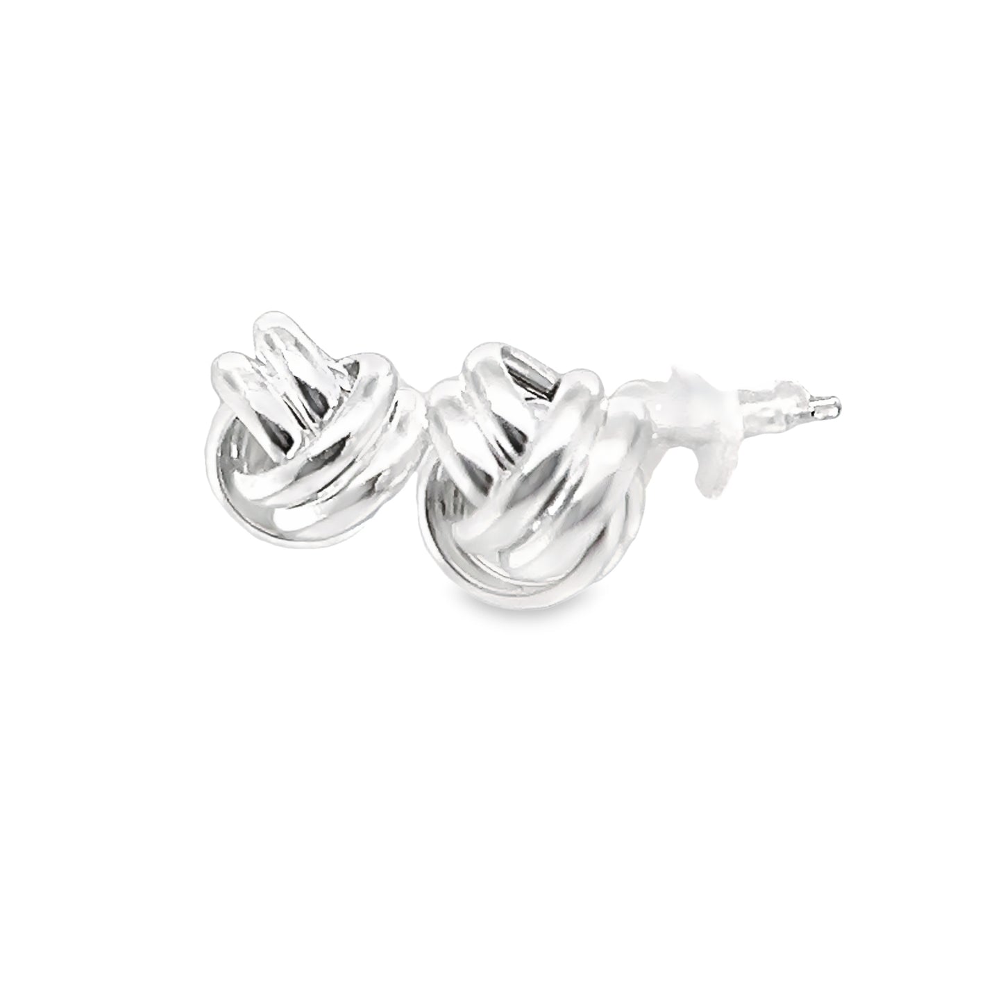 A818 Knot Post Earrings