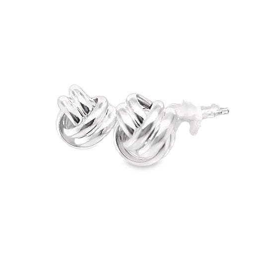 A818 Knot Post Earrings