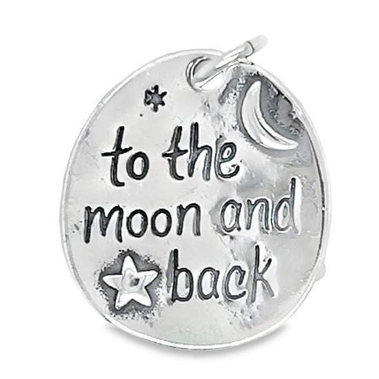 D134 Moon And Back Pendant