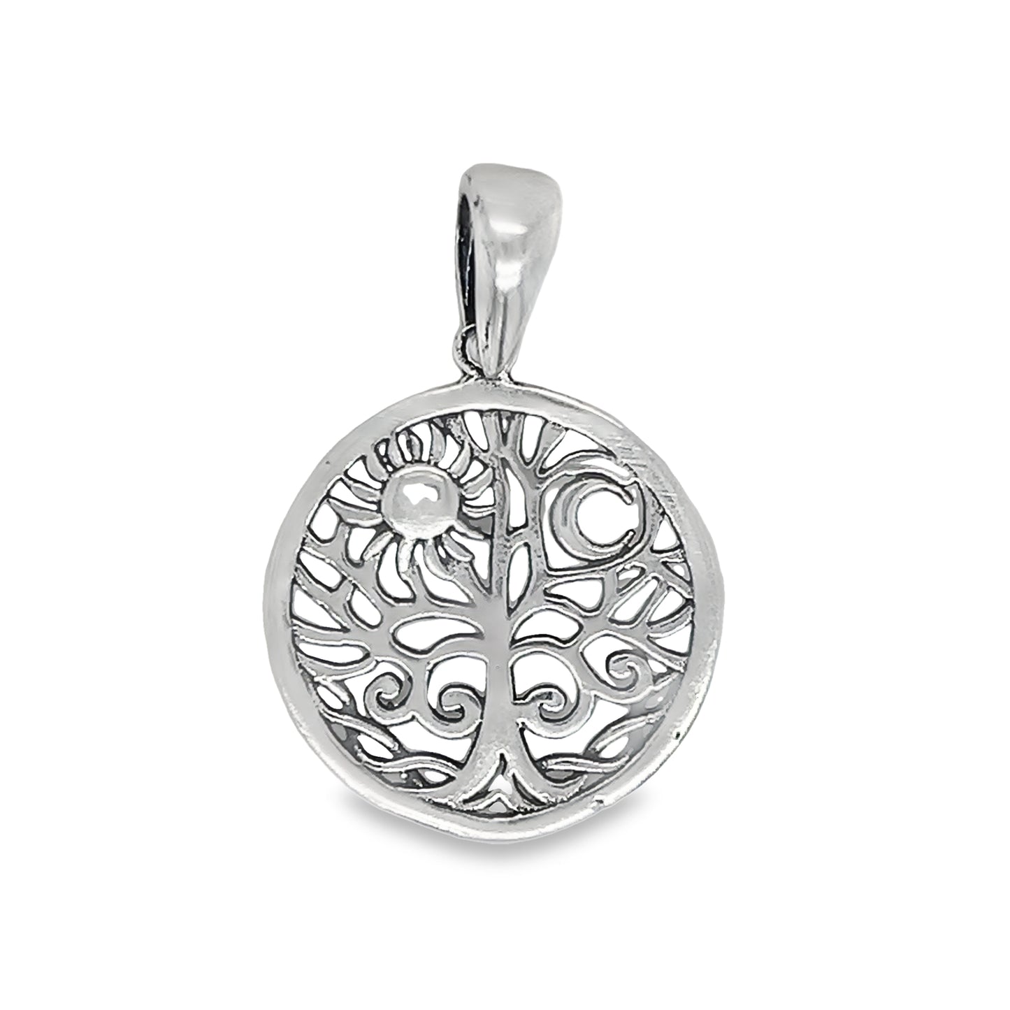 D271 Circle Cut Pendant