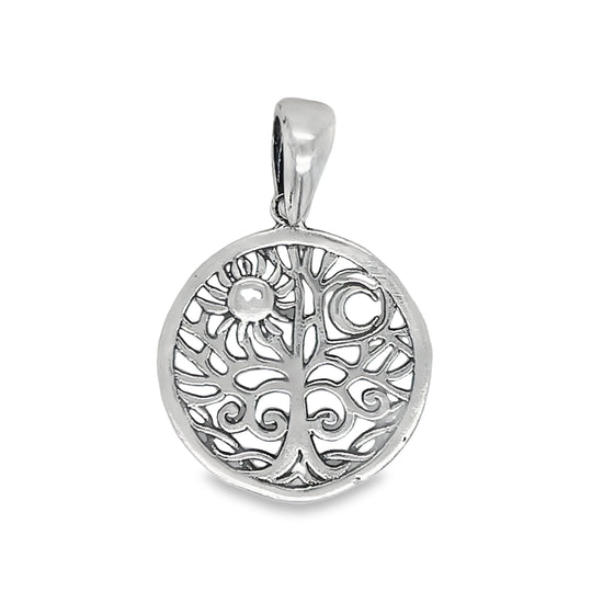 D271 Circle Cut Pendant