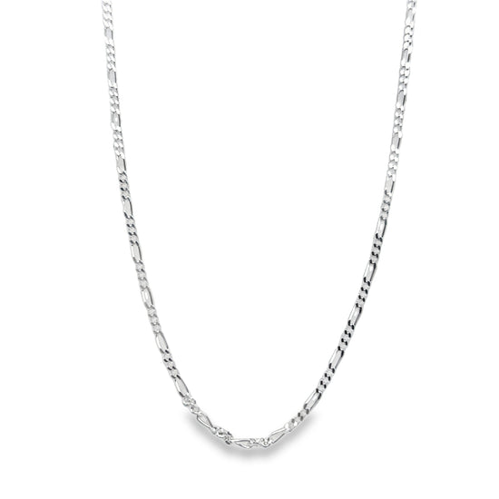 CA139 Figaro Chain Necklace-1.5mm