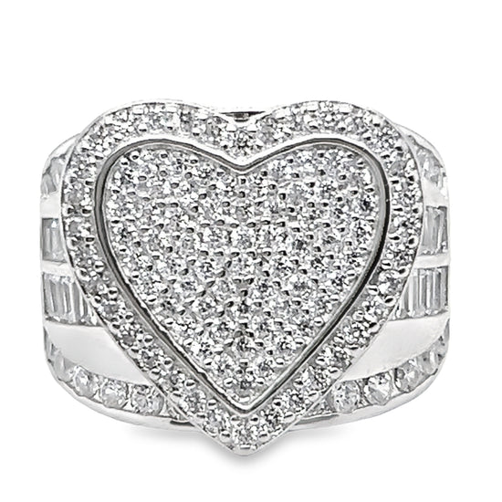 R849 Anillo Princesa Corazón