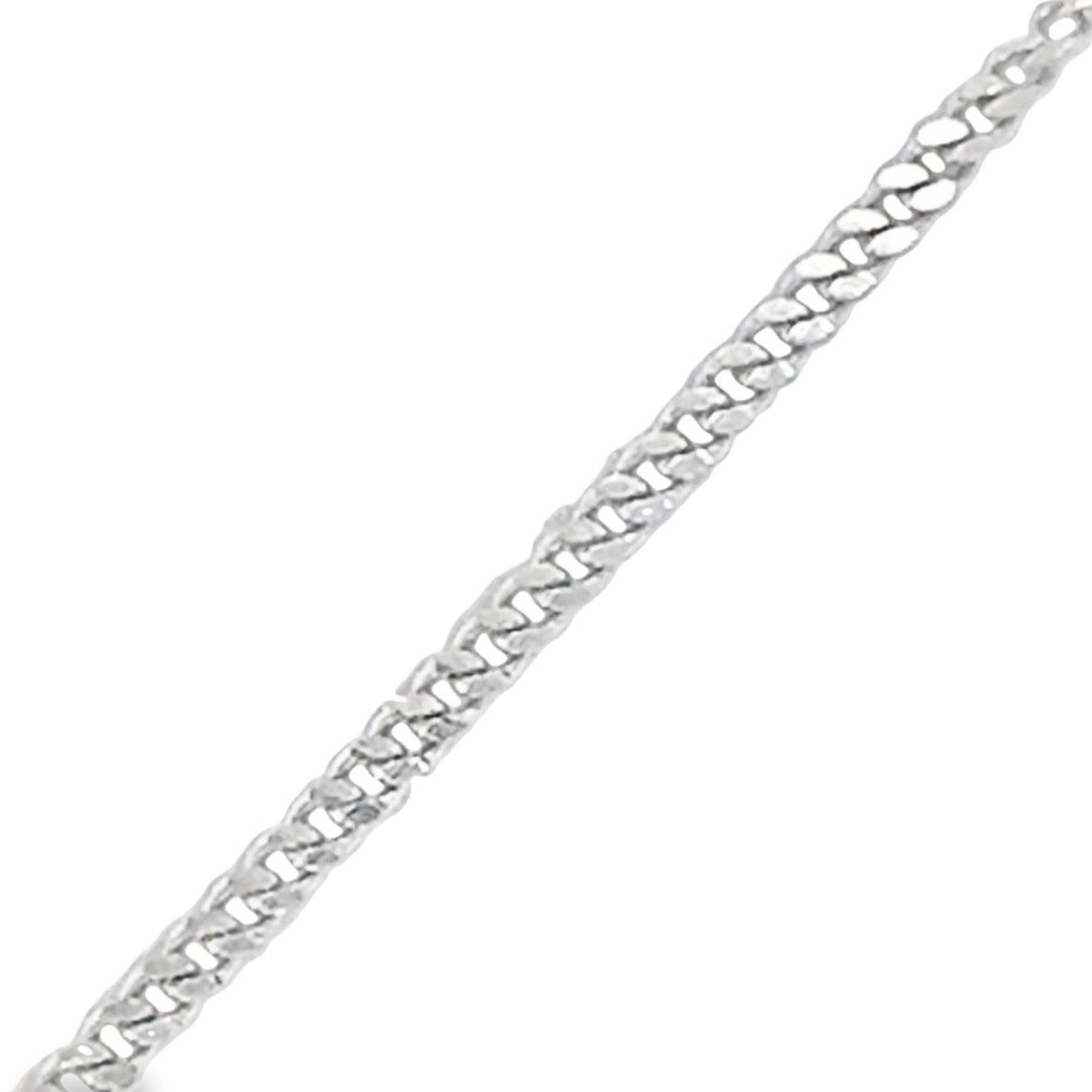 CA212 Cuban curb Chain Necklace 1.5mm