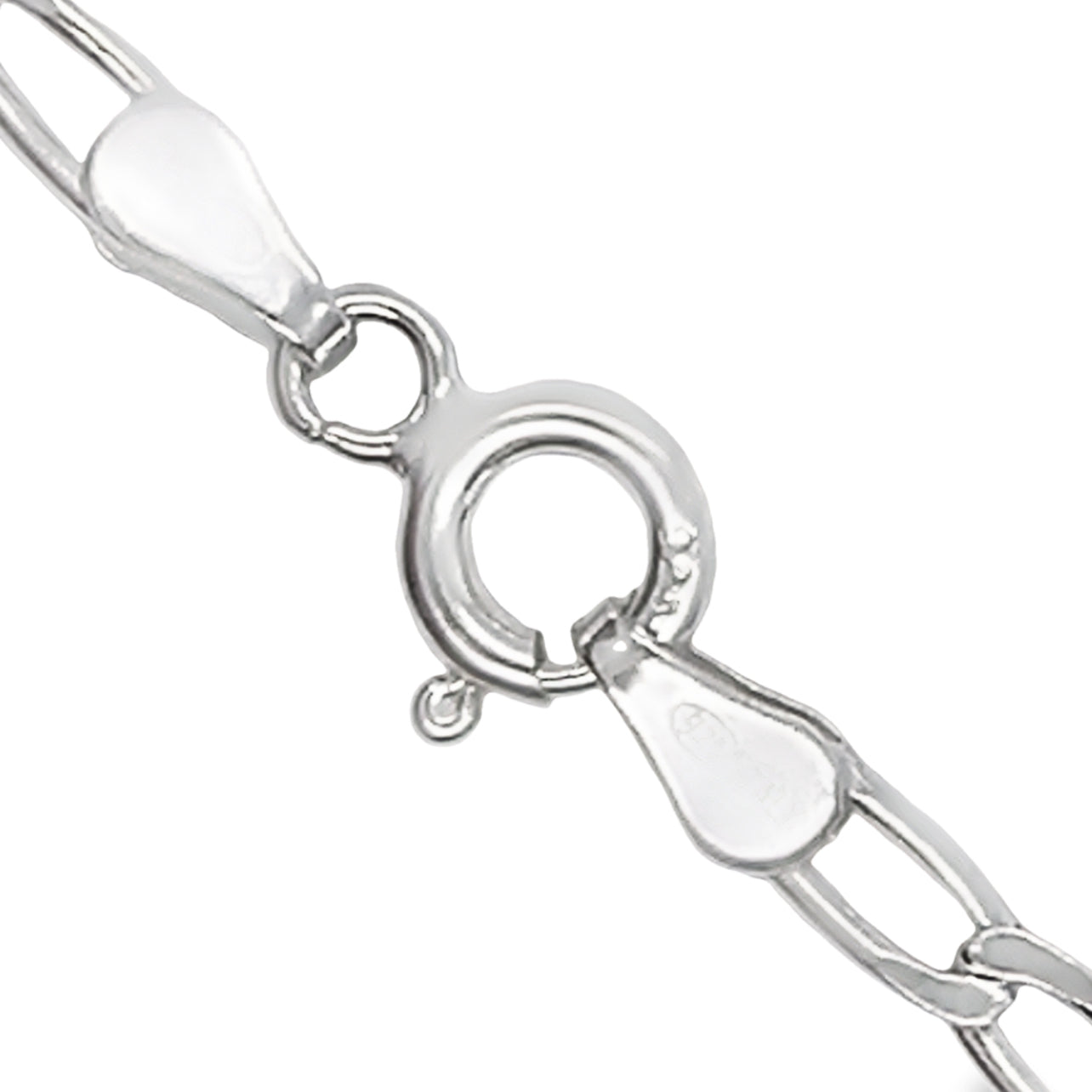 CA278 Long Curb Chain Necklace-3mm