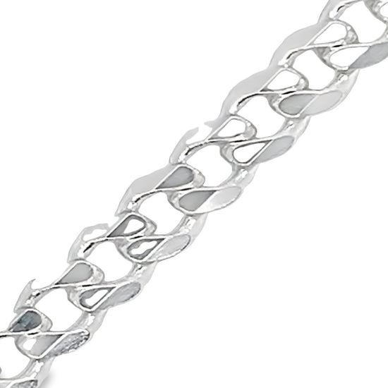 CA87 Cuban Curb Chain Necklace -4.5mm