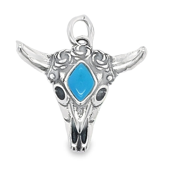 D1719 Turquoise Toro Pendant Big