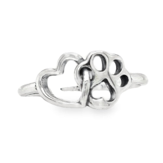 R846 Heart Pet Ring