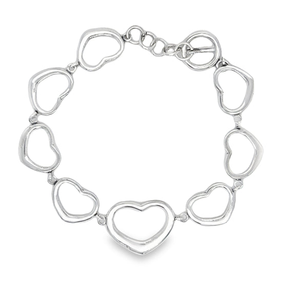 M378 Open heart Bracelet