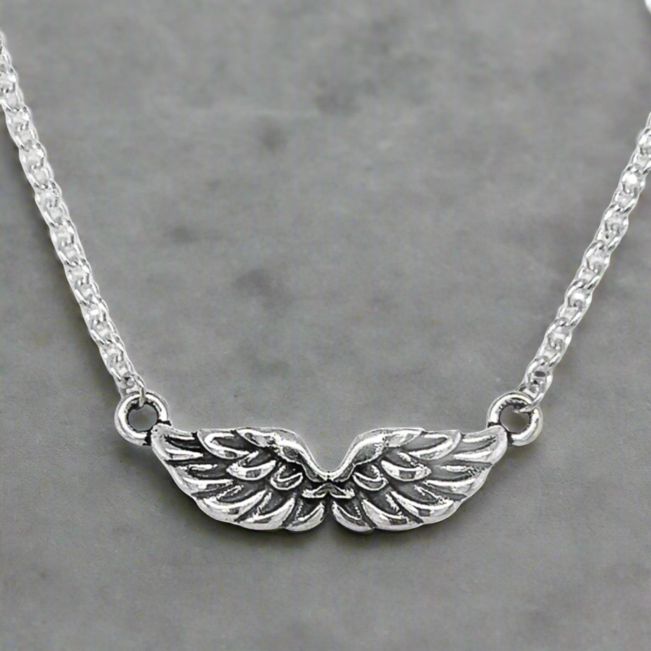 CA297 Angel Wings Necklace