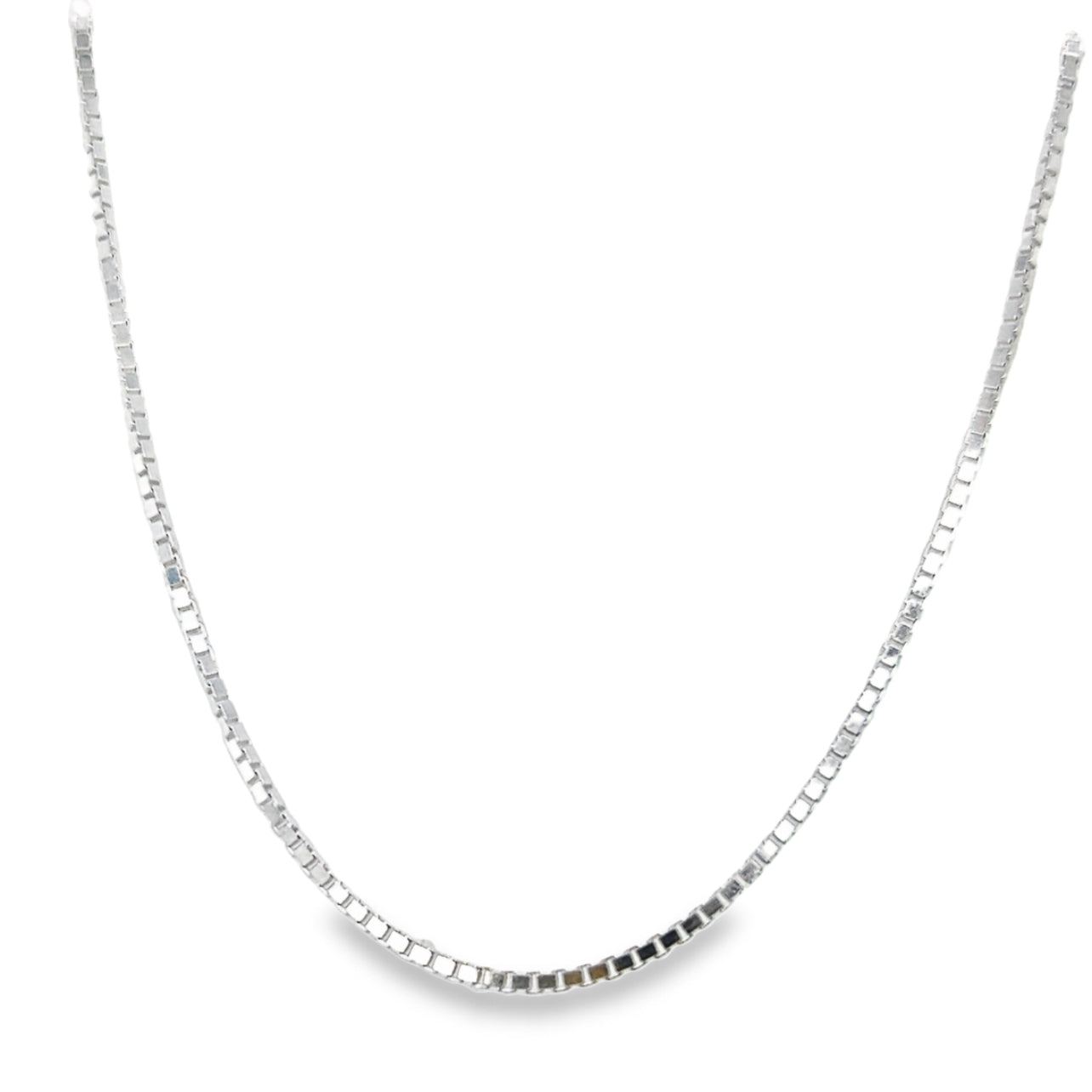 CA290 Box Chain Necklace 1.5mm